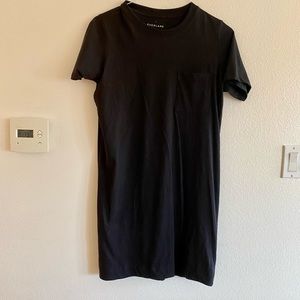 Like- new Black T-Shirt Dress from Everlane